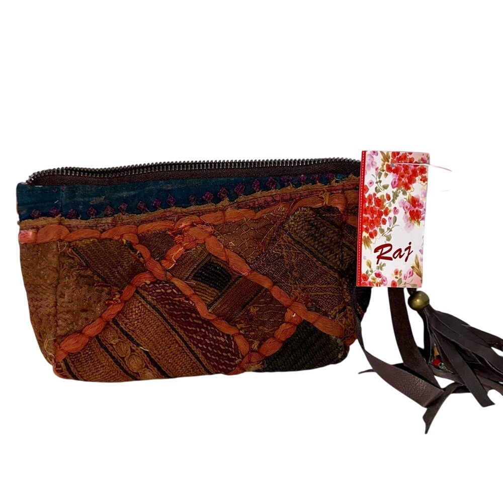 NWT RAJ Handmade Makeup Bag